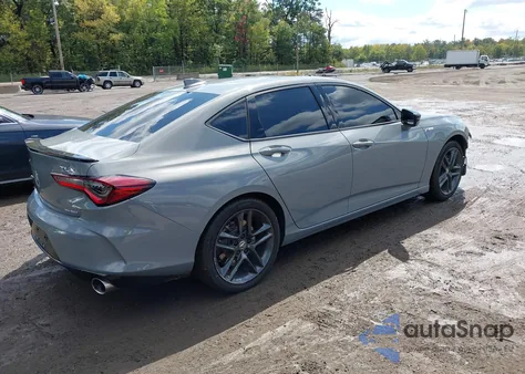 2025 Acura Tlx A-Spec Package z USA, uszkodzony, nr VIN 19UUB6F53SA001322